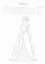 Anna Elsa Disney Rapunzel sketch template