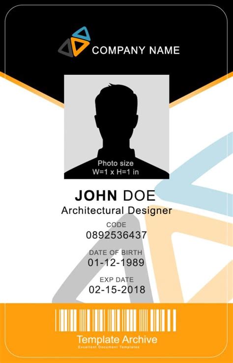 id badge template  printable  printable templates