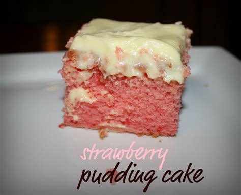 dream tree recipe strawberry pudding cake