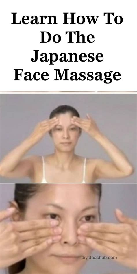 learn how to do this amazing japanese face massage japanese face