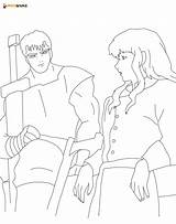 Berserk sketch template