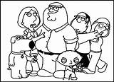 Coloring Family Pages Guy Printable Kids Adults Cool sketch template