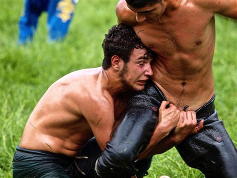 i am firm believer that turkish oil wrestling was created