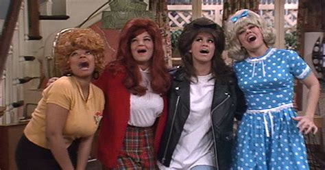 the facts of life paid tribute to grease by transforming the girls into