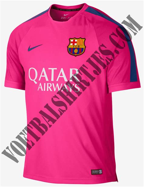 fc barcelona trainingsshirts  voetbalshirtjescom