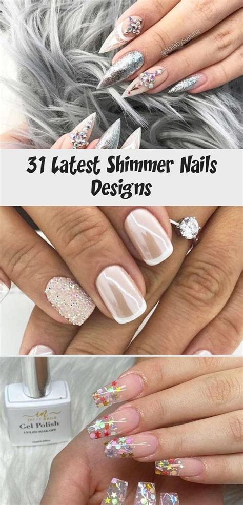 latest shimmer nails designs nails   nail shimmer shimmer