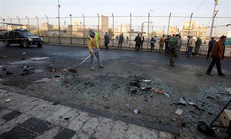 suicide bombings  baghdad puncture newfound hope   york times