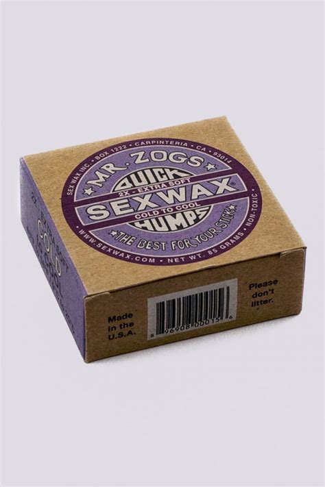 Mr Zogs Sex Wax Quick Humps Surf Wax Purple Sunset Surf And Turf