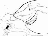 Jaws Coloring Pages Getcolorings Printable sketch template