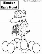 Easter Egg Hunt Coloring Pages Jesus Collection Alive Sheep School Church Kids Color House sketch template
