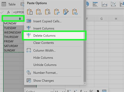 change  lowercase  uppercase  excel  steps