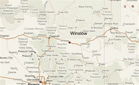 winslow arizona location guide