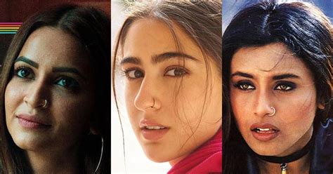 10 Hot Bollywood Actresses With Nose Ring Part 1