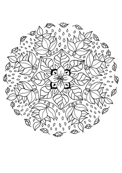 flower mandala coloring pages flower coloring page