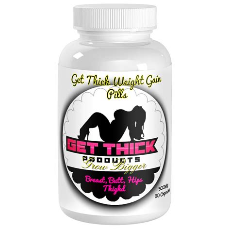 Get Thick Breast Butt Thighs Hips Weight Gain Enlarge 50 Pills