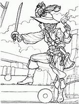 Pirates Piraten Piate Piratas Mulher Colorkid Pirati Frau Colorier Sword Coloriages Kobieta sketch template