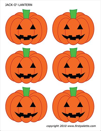 pumpkins  printable templates coloring pages firstpalettecom