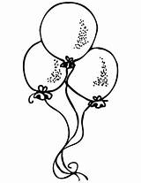 Coloring Balloon Pages Balloons Printable Drawing Categories sketch template