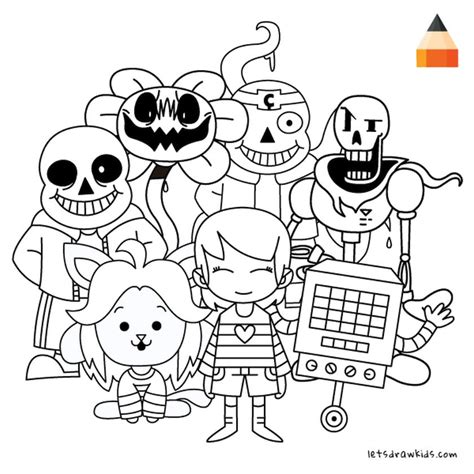 undertale coloring pages  printable tgt