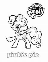 Pinkie Coloring sketch template