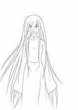 Sadako sketch template