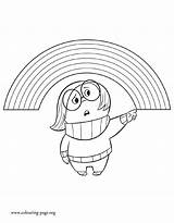 Inside Coloring Pages Riley Sadness Emotion Printable Colouring Emotions Disney Movie Fun Controls Awesome Drawing Kids Choose Board sketch template