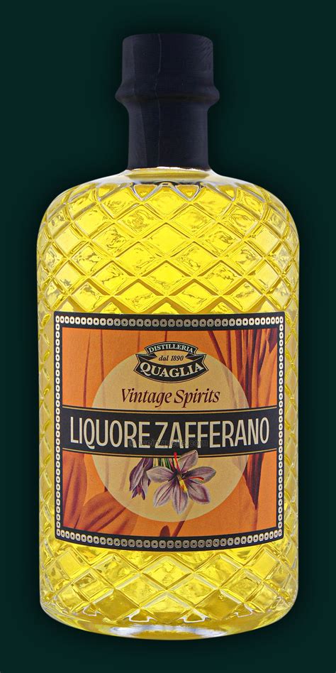 distilleria quaglia liquore zafferano saffran  weinquelle