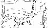 Elasmosaurus Tsgos Tablet sketch template