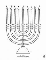 Coloring Menorah Hanukkah Pages Candles Chanukah Printable Color Clipart Kids Menorahs Online Print Candle Story Hellokids Popular Holiday Book Library sketch template
