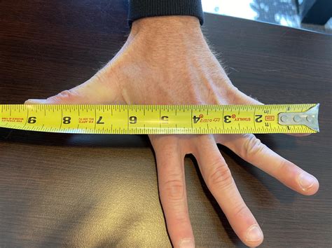 measure  hand size modeladvisorcom