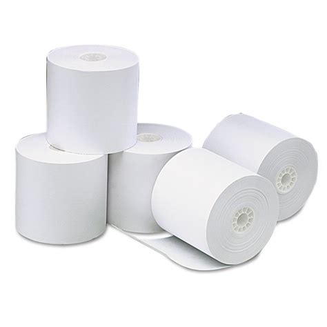 unv universal single ply thermal paper rolls zuma