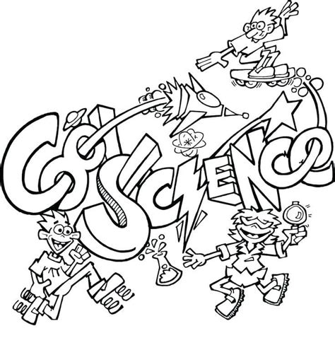 science coloring pages  printable coloring pages  kids