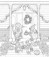 Porch Front Getdrawings Drawing Clipart sketch template