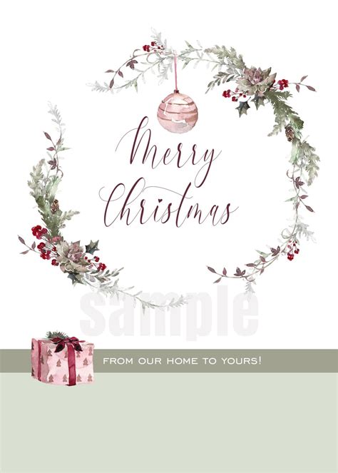 diy holiday   printable christmas cards
