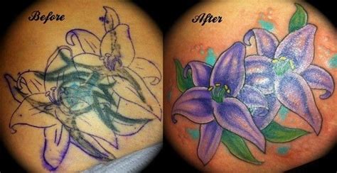 Amazing And Cool Cover Up Lotus Tattoo Cover Up