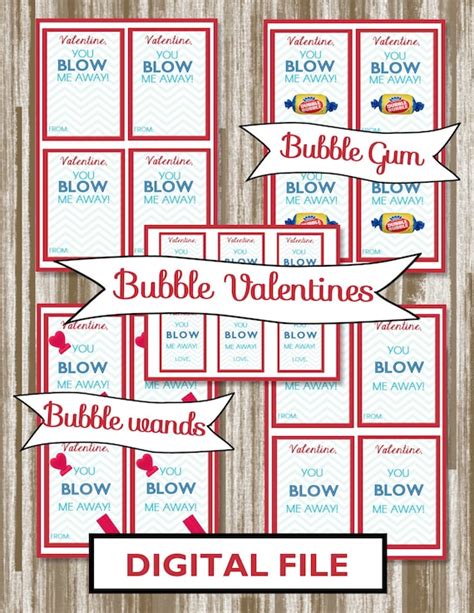 blow   bubble theme valentine