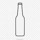 Bottle Beer Drawing Glass Bottles Water Coloring sketch template