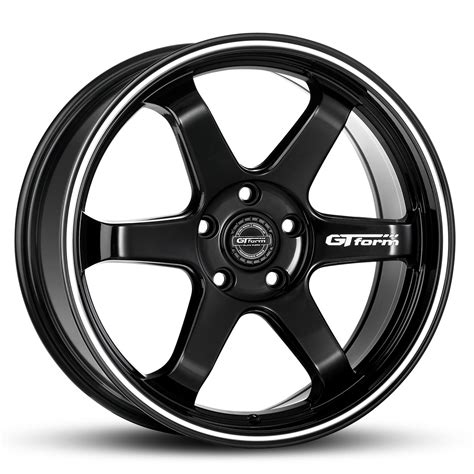 gt form rpm black machined lip   wheel tyre package cnc wheels