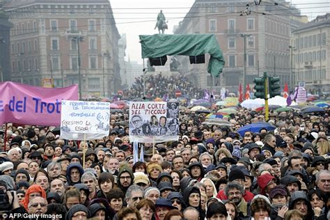 if not now when a million furious italian women protesters demand the head of berlusconi