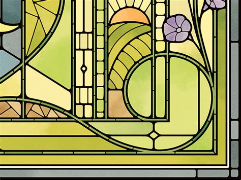 stained glass  katie johnson  dribbble