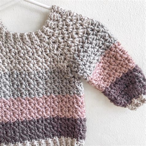 els top  sweater  crochet pattern  purpose   stitch