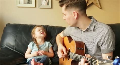 adorable daughter and dad perform duet already viewed by millions good news network