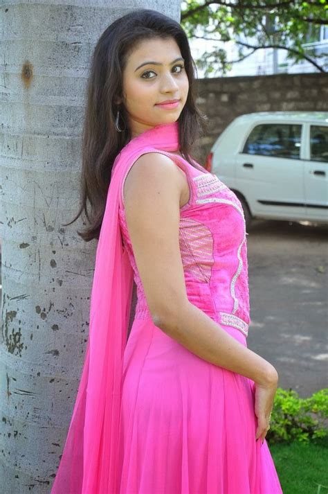 Priyanka Photo Gallery In Pink Salwar Kameez At Adi Lekka