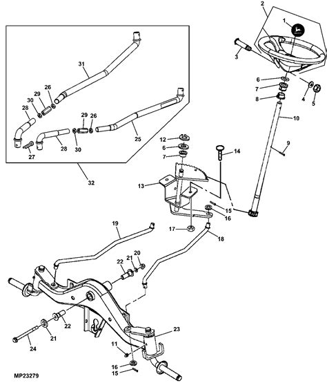 john deere lt engine diagram