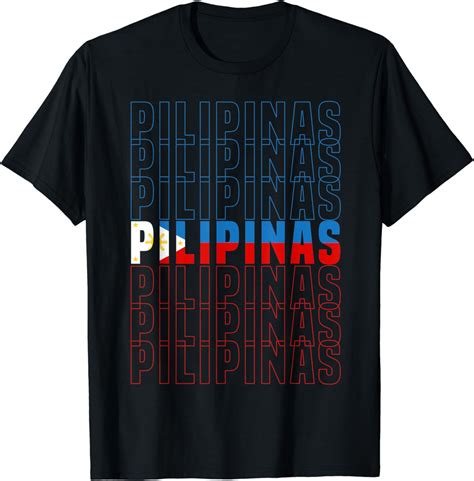 philippines flag pilipinas pinoy pride shirt clothing