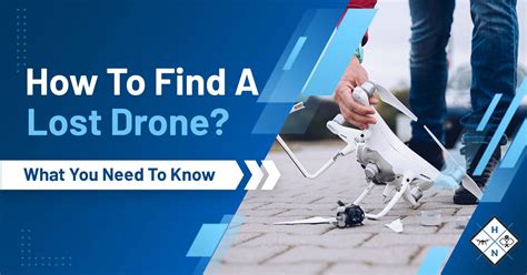 find  lost drone