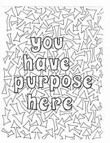 Coloring Pages Purpose Sheets Self Positive Yourself Affirmation Affirmations Adult Talk Sheet Printable Worksheets A5 Etsy Books Quote Choose Board sketch template