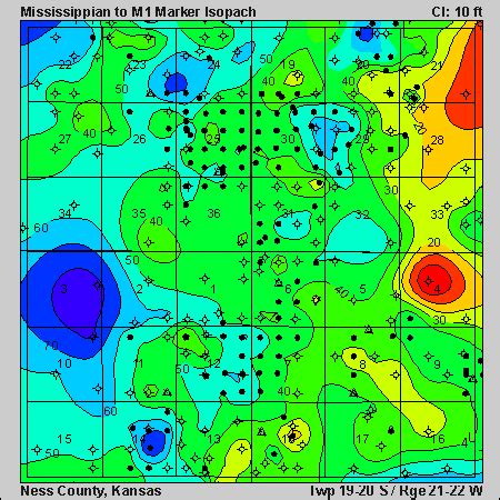 map catalog isopach