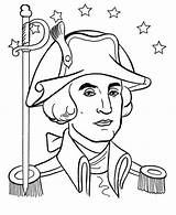 Washington George Coloring Pages War Revolutionary Printable Drawing Carver General Color During Kids Getdrawings Getcolorings sketch template