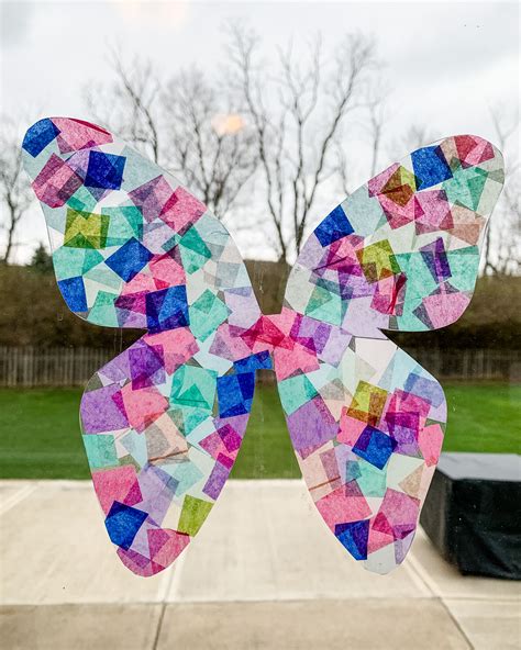 easy butterfly craft  kids  inspiration board
